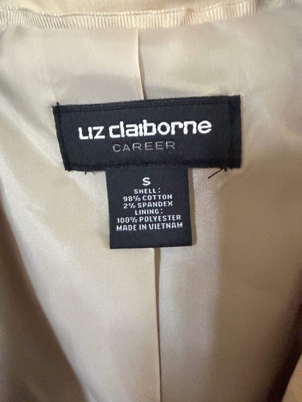 NWT Liz Claiborne Career Single-Button Blazer Sz S - Picture 2 of 5